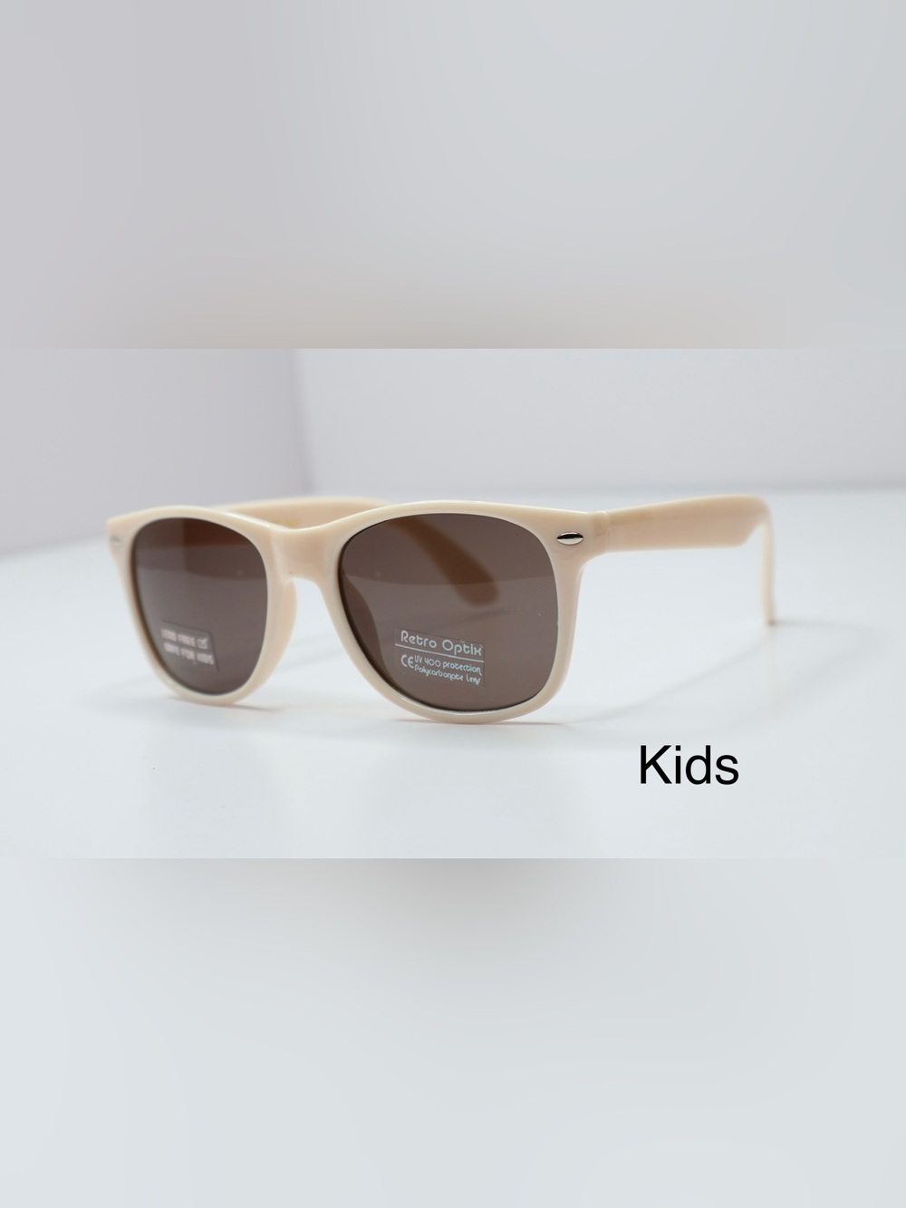 Children’s Frame Sunglasses with Brown Lenses